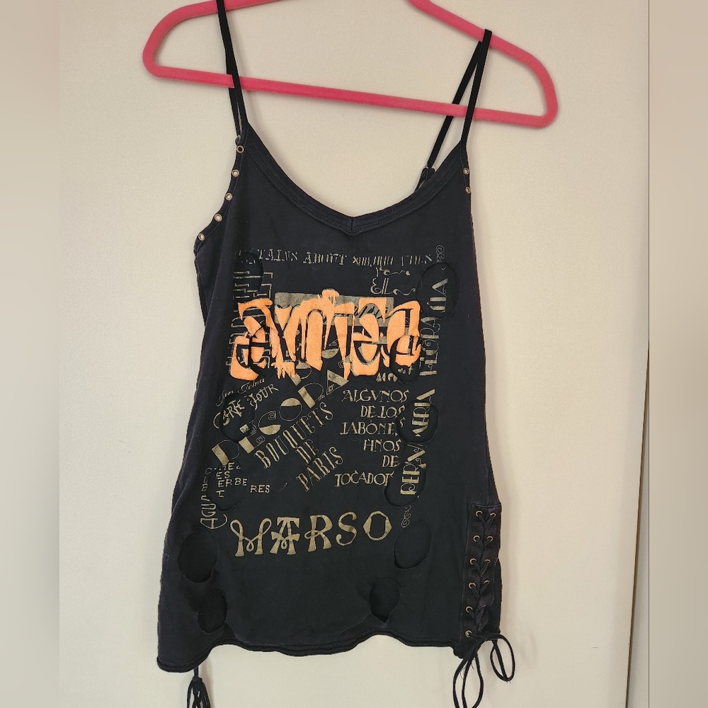 Edgy tank top